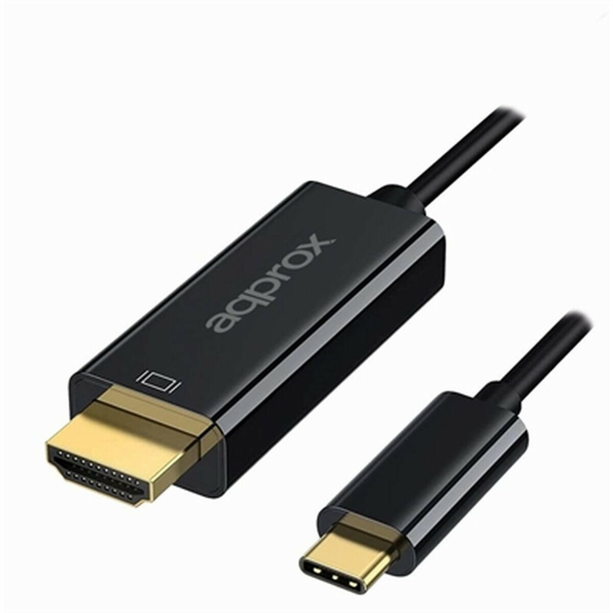 Cable USB C a HDMI approx! APPC52 Negro Ultra HD 4K  Comprati.