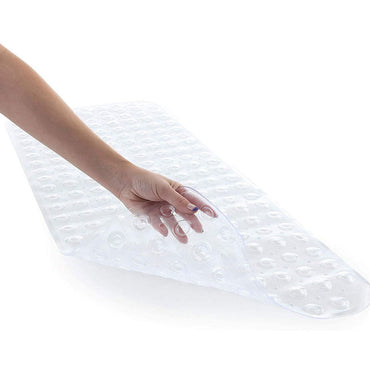 Alfombrilla Antideslizante para Ducha Exma Transparente PVC 100 x 40 cm  Comprati.