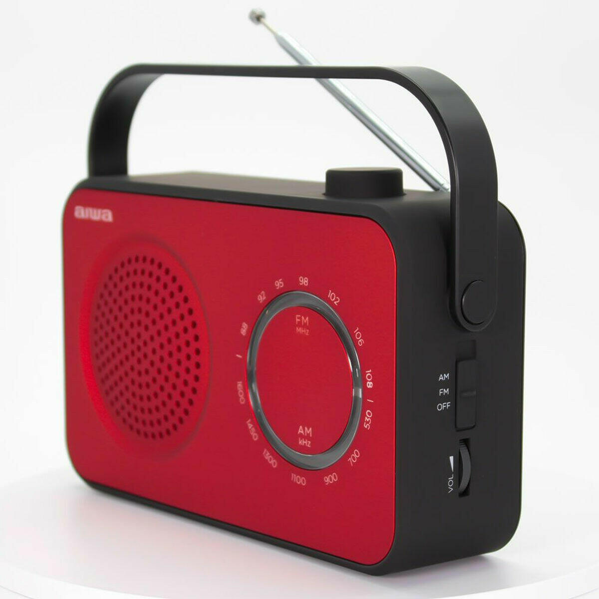 Radio Portátil Aiwa R-190RD Rojo AM/FM  Comprati.