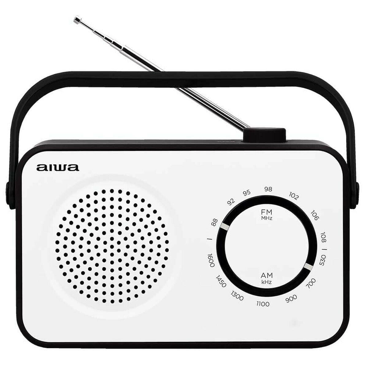 Radio Portátil Aiwa Blanco AM/FM  Comprati.