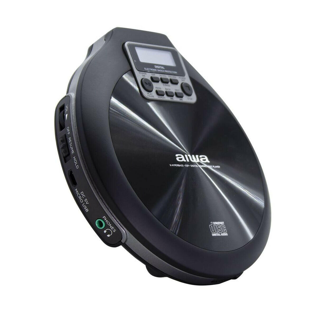 Reproductor CD/MP3 Aiwa PCD-810BL Portátil Negro  Comprati.