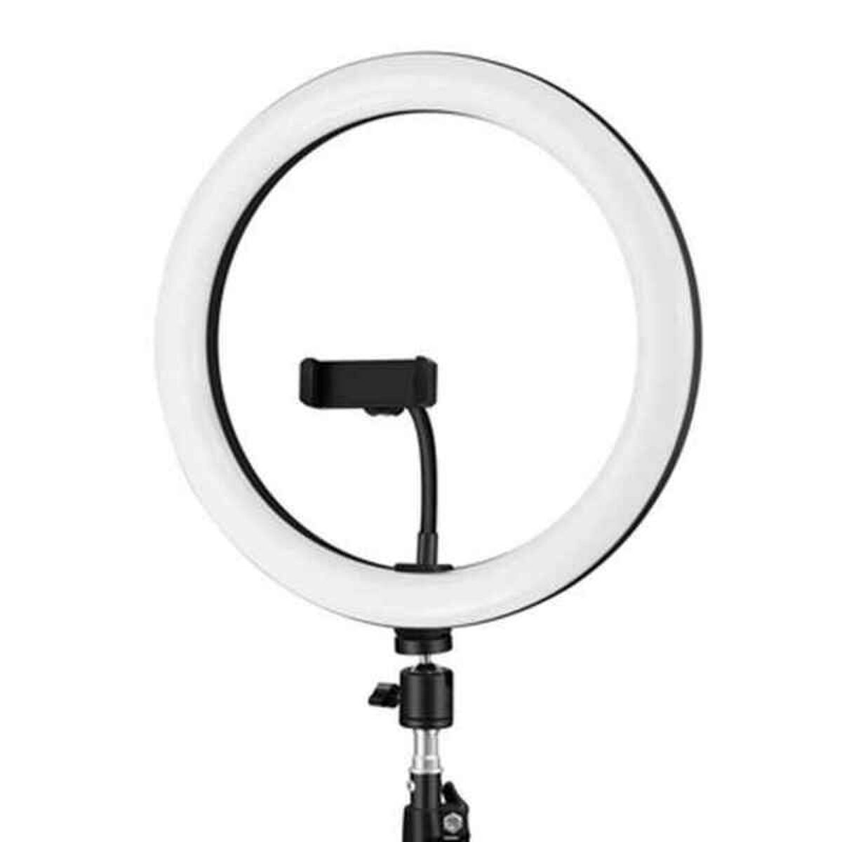 Aro de Luz para Selfie iggual IGG317242 Trípode Ø 25 cm  Comprati.