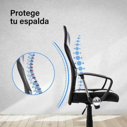 Silla de Oficina Owlotech Negro  Comprati.