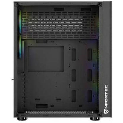 Caja ATX Nfortec NF-CS-AQUERONTE-B Negro  Comprati.