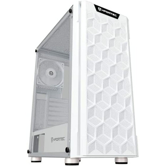 Caja ATX Nfortec Azir Blanco  Comprati.