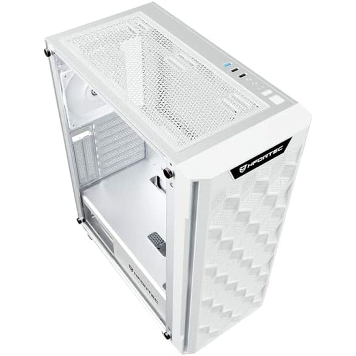 Caja ATX Nfortec Azir Blanco  Comprati.