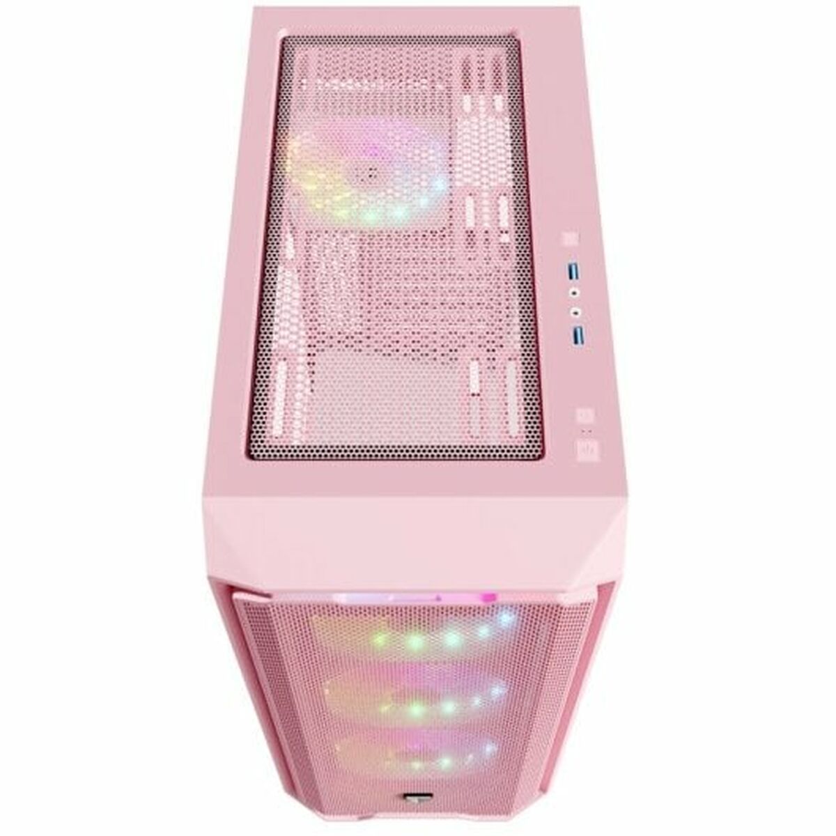 Caja Semitorre ATX Nfortec  Krater X Rosa  Comprati.