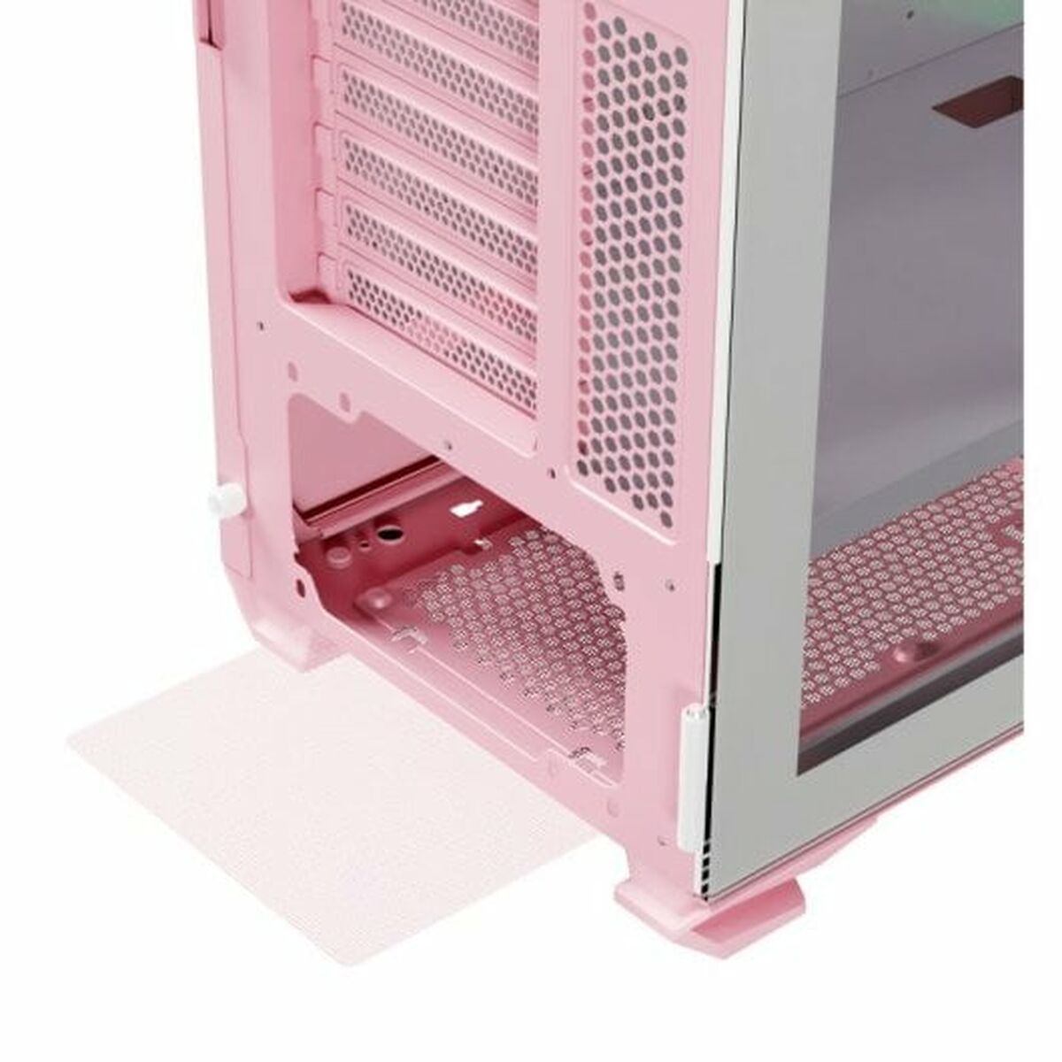 Caja Semitorre ATX Nfortec  Krater X Rosa  Comprati.