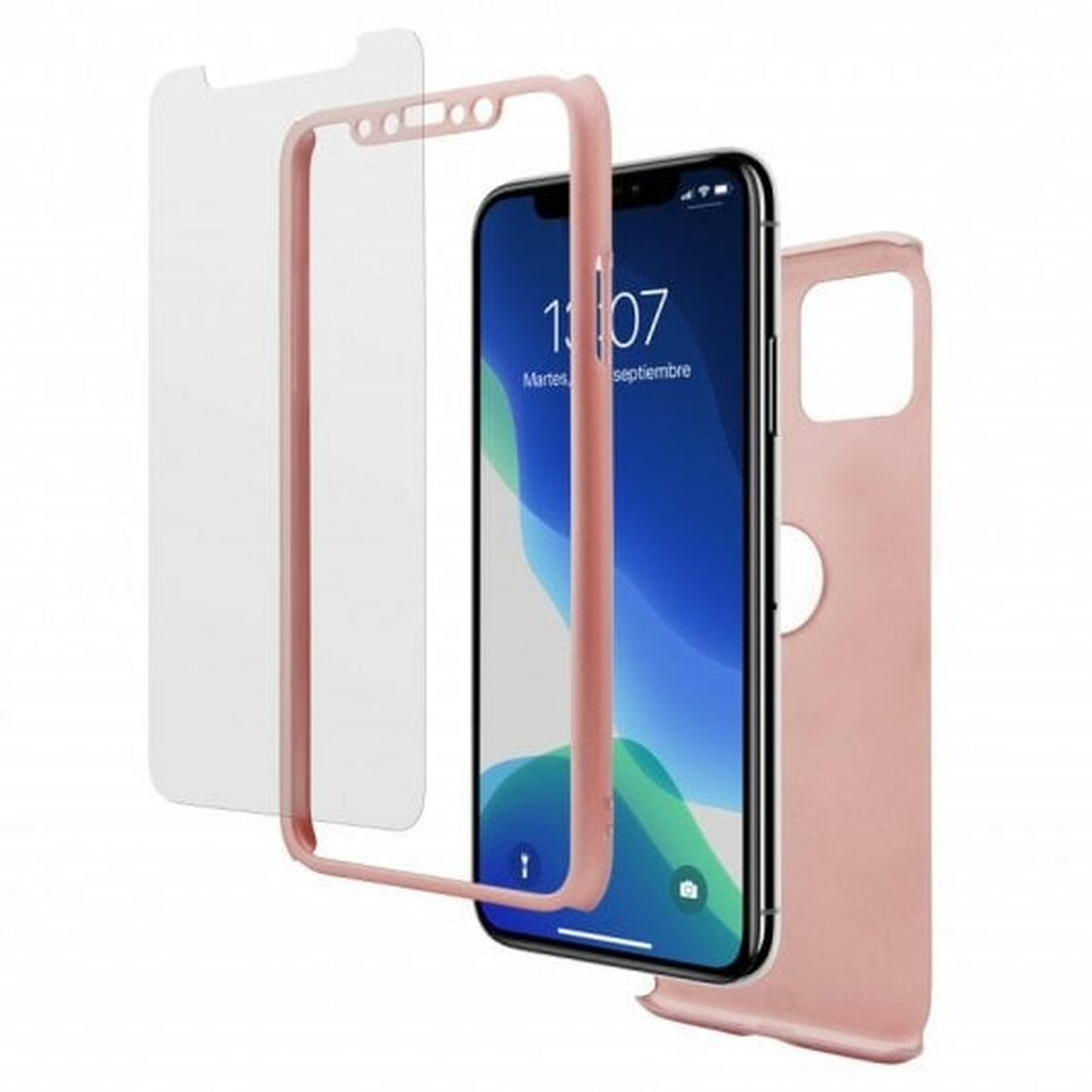 Funda para Móvil Nueboo iPhone 11 Pro Rosa Apple  Comprati.