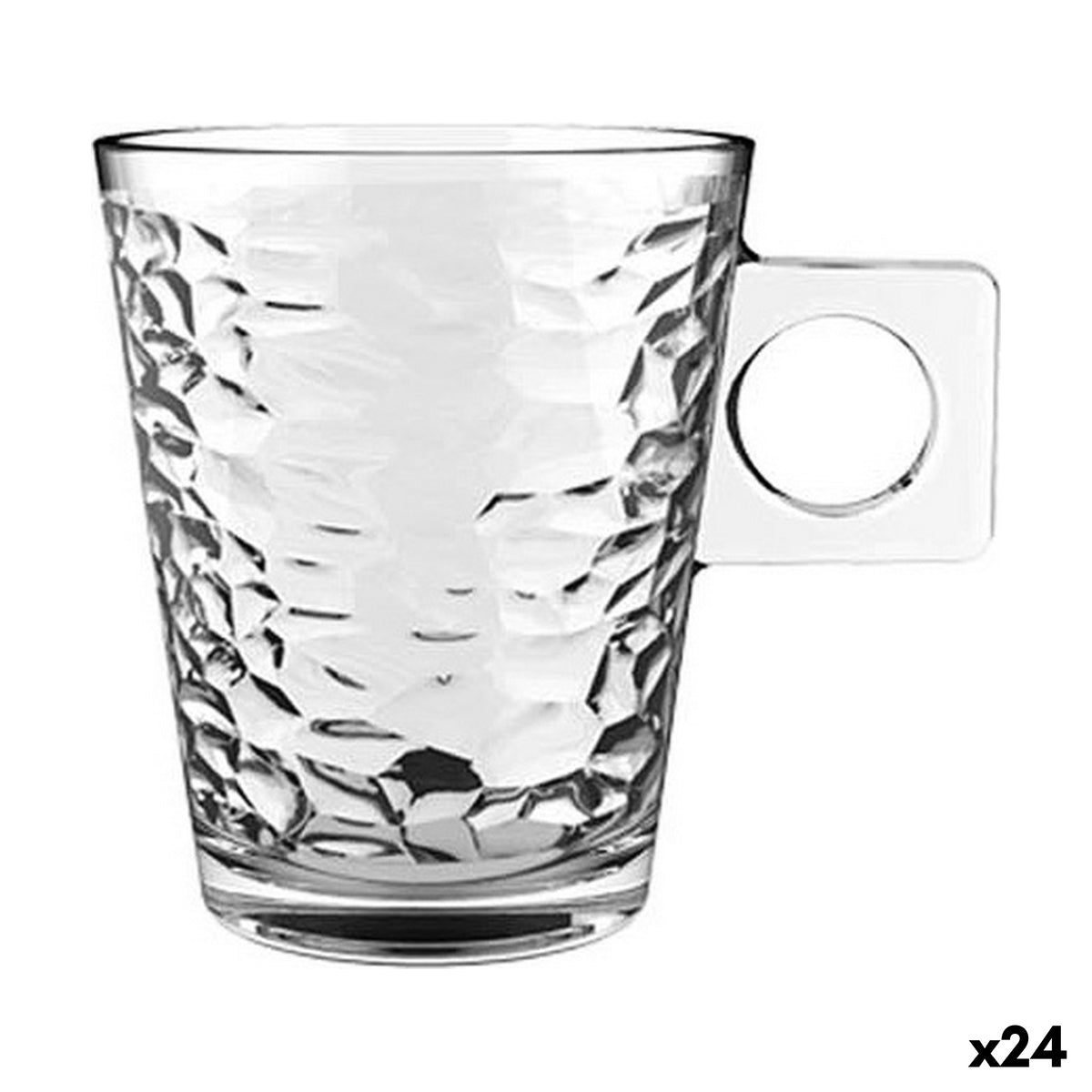 Juego de Tazas de Café Lima abstracto 80 ml (3 Piezas) (24 Unidades)  Comprati.