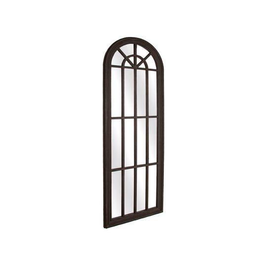 Espejo de pared Romimex Negro Resina Ventana 61 x 178 x 4 cm  Comprati.