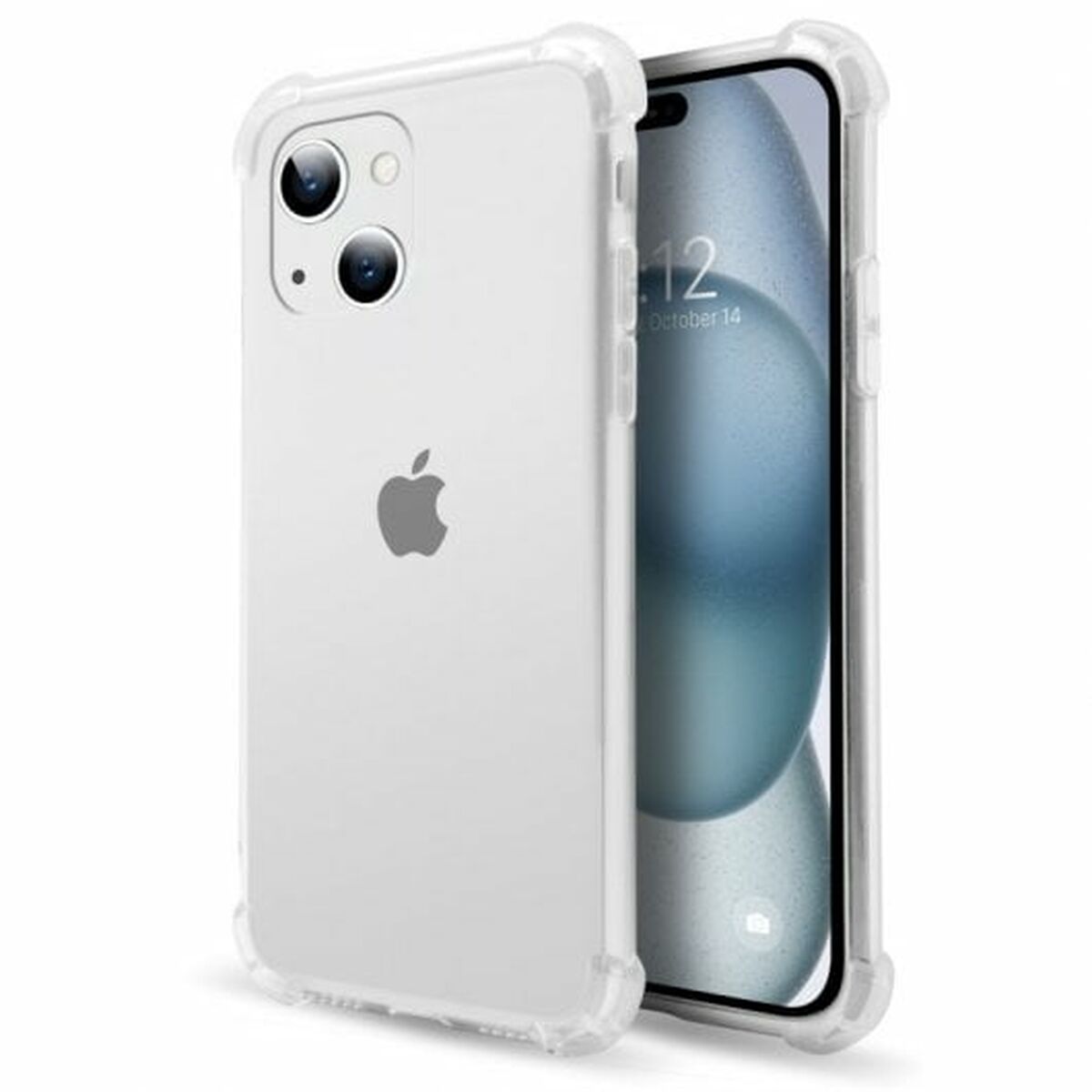 Funda para Móvil PcCom iPhone 15 Plus Transparente Apple  Comprati.