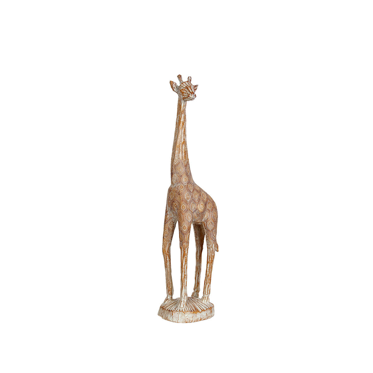 Figura Decorativa Romimex Beige Poliresina Jirafa 16 x 60 x 12 cm  Comprati.