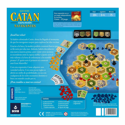 Juego de Mesa Devir Catan: Expansión Navegantes (ES)  Comprati.