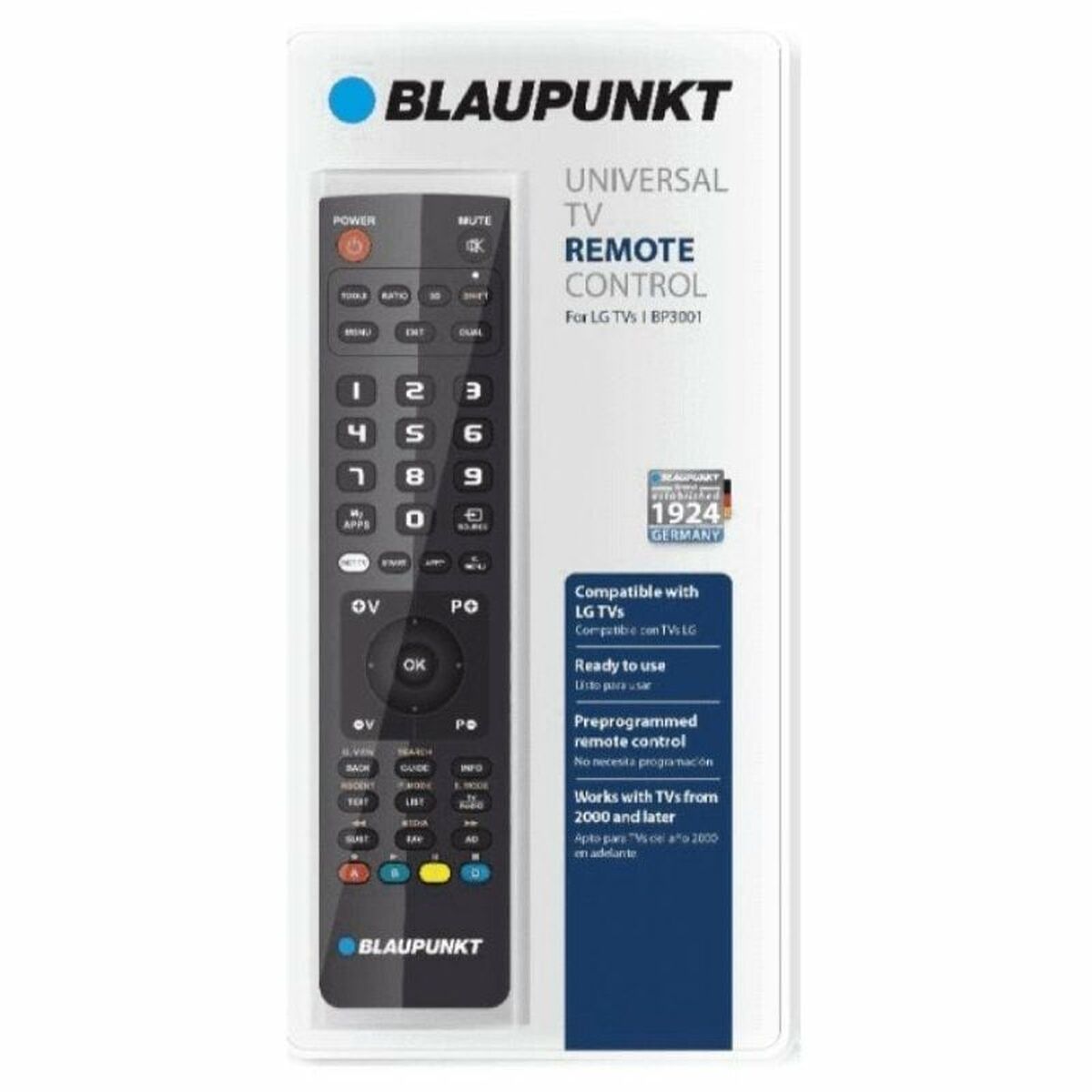 Mando a Distancia Universal Blaupunkt BP3001  Comprati.