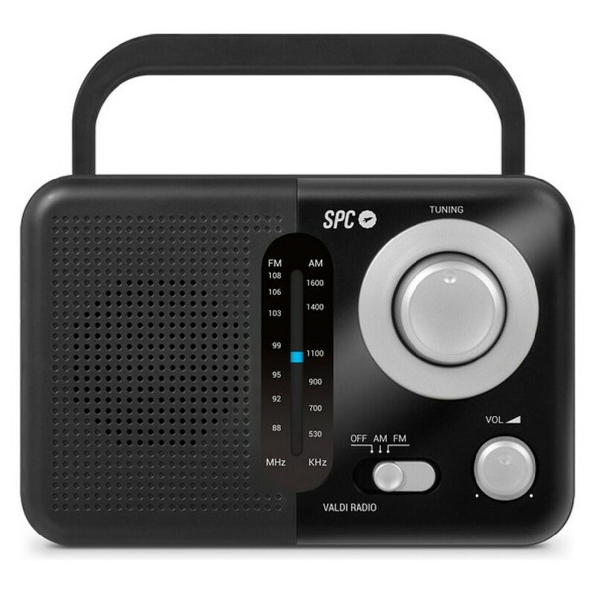 Radio SPC 4590N AM/FM 0,8W NEGRO Negro  Comprati.