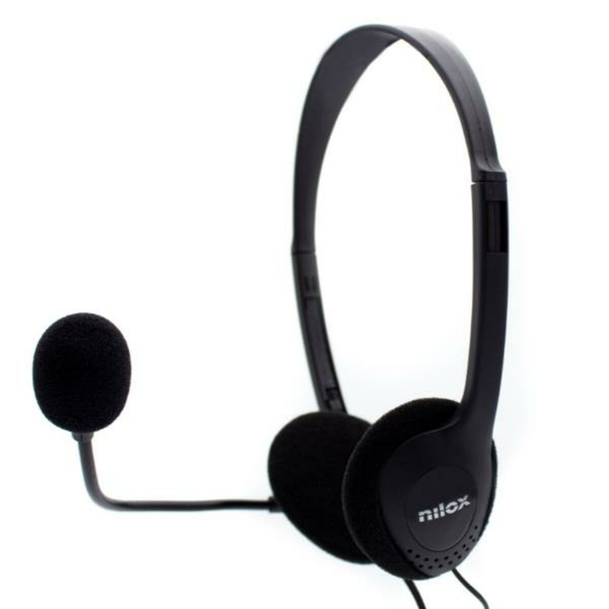 Auriculares con Micrófono Nilox NXCM0000004 Negro  Comprati.