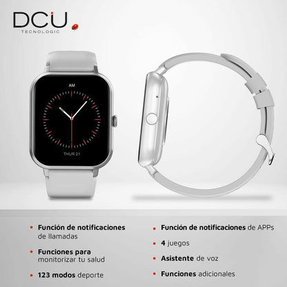 Smartwatch DCU CURVED GLASS PRO 1,83" Gris  Comprati.