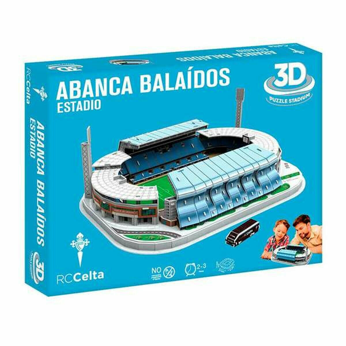 Puzzle 3D Bandai Abanca Balaídos RC Celta de Vigo Estadio Fútbol  Comprati.