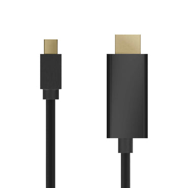 Adaptador Mini DisplayPort a HDMI Aisens A125-0361 Negro 2 m  Comprati.