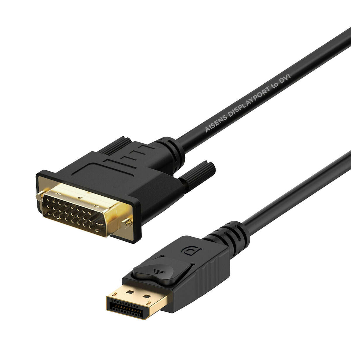 Adaptador DisplayPort a DVI Aisens A125-0366 Negro 2 m  Comprati.