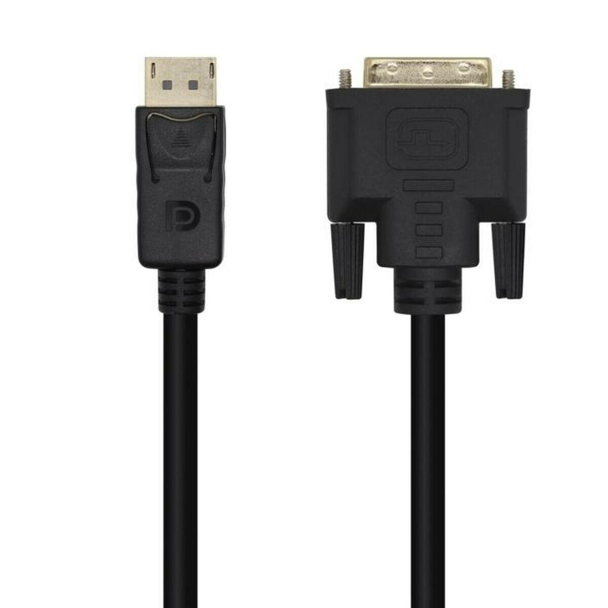 Adaptador DisplayPort a DVI Aisens A125-0366 Negro 2 m  Comprati.