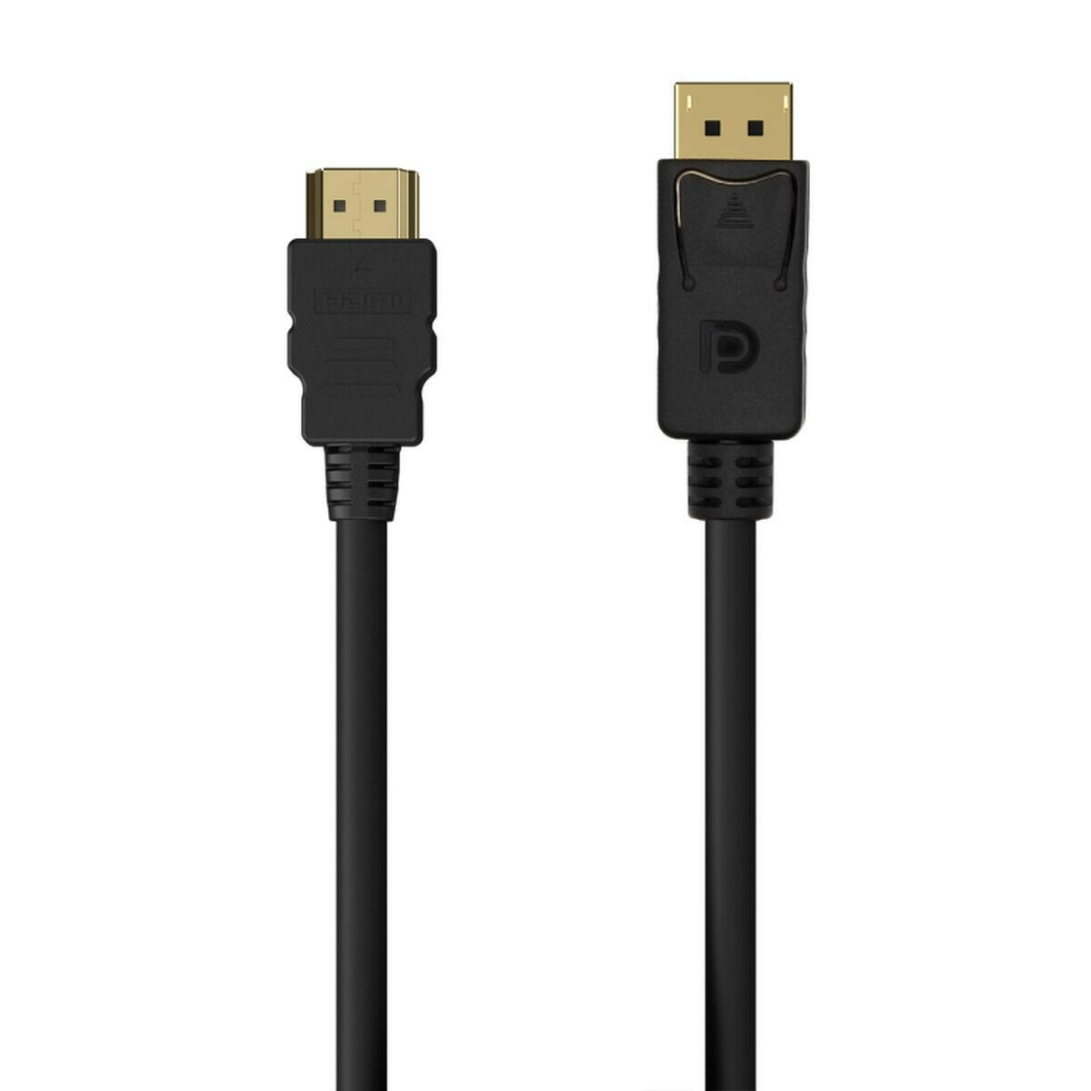 Cable DisplayPort a HDMI Aisens A125-0551 Negro 1,5 m  Comprati.