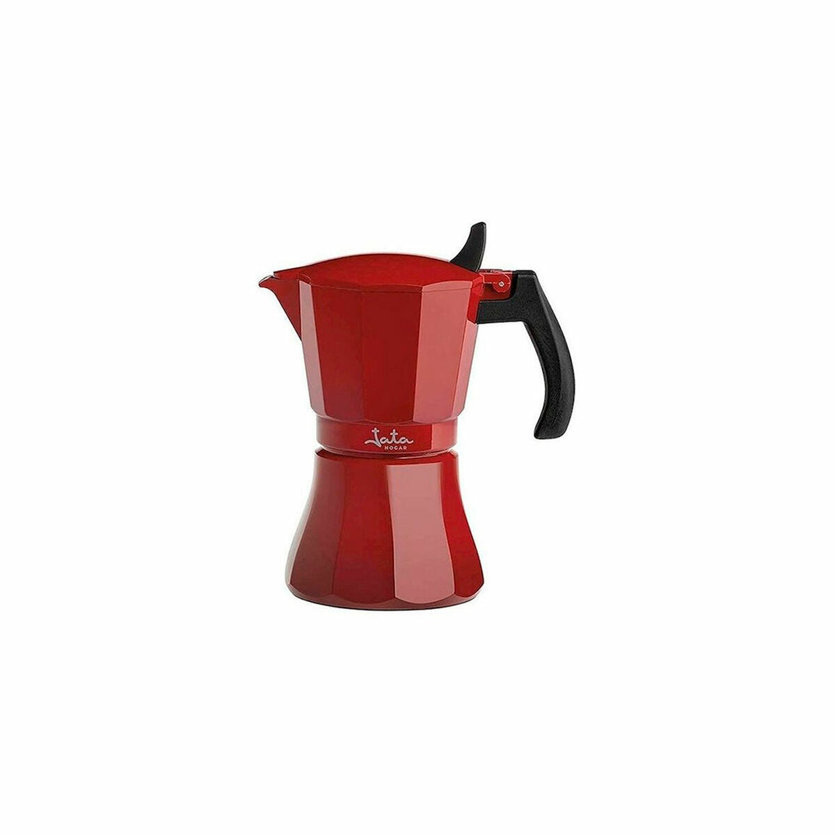 Cafetera Italiana JATA HCAF2006 Rojo Aluminio (6 Tazas)  Comprati.