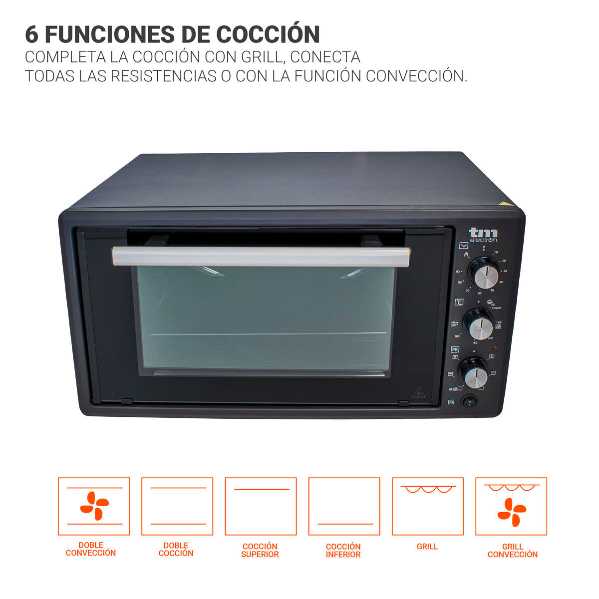 Horno de Convección TM Electron 45 L 45 L 200ºC  Comprati.