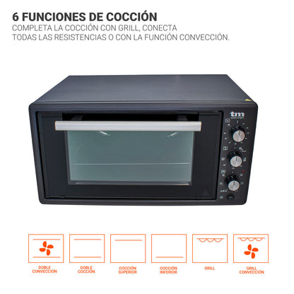 Horno de Convección TM Electron 45 L 45 L 200ºC  Comprati.