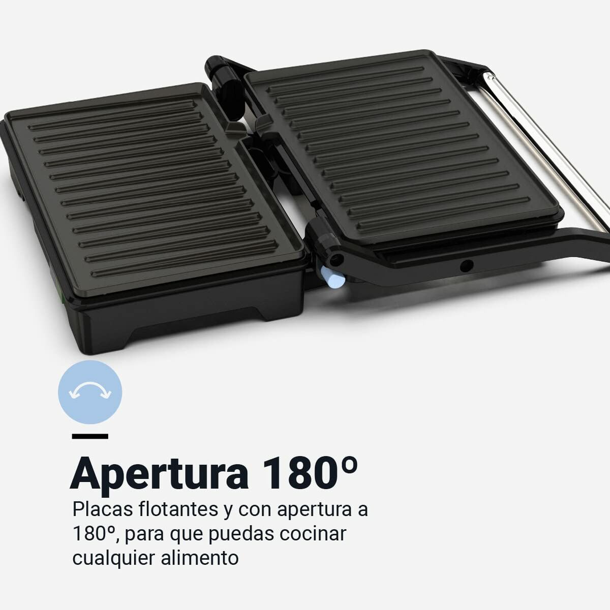 Sandwichera Universal Blue HEALTHY 781 Negro 700 W  Comprati.