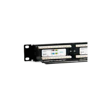 Patch Panel 24 Puertos UTP Categoría 6 2LAN ARAP19C624UTP 19"  Comprati.