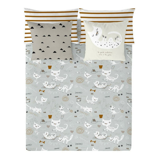 Funda Nórdica Panzup Cats Cama de 180/190 (260 x 220 cm)  Comprati.