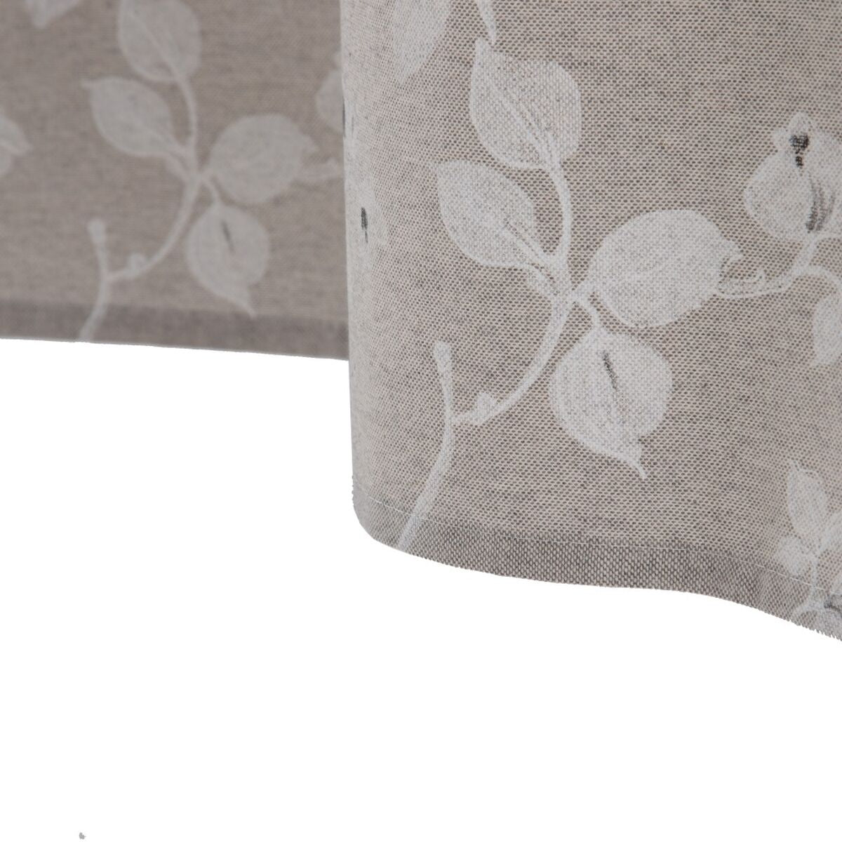 Cortina Gris Flores 140 x 260 cm  Comprati.