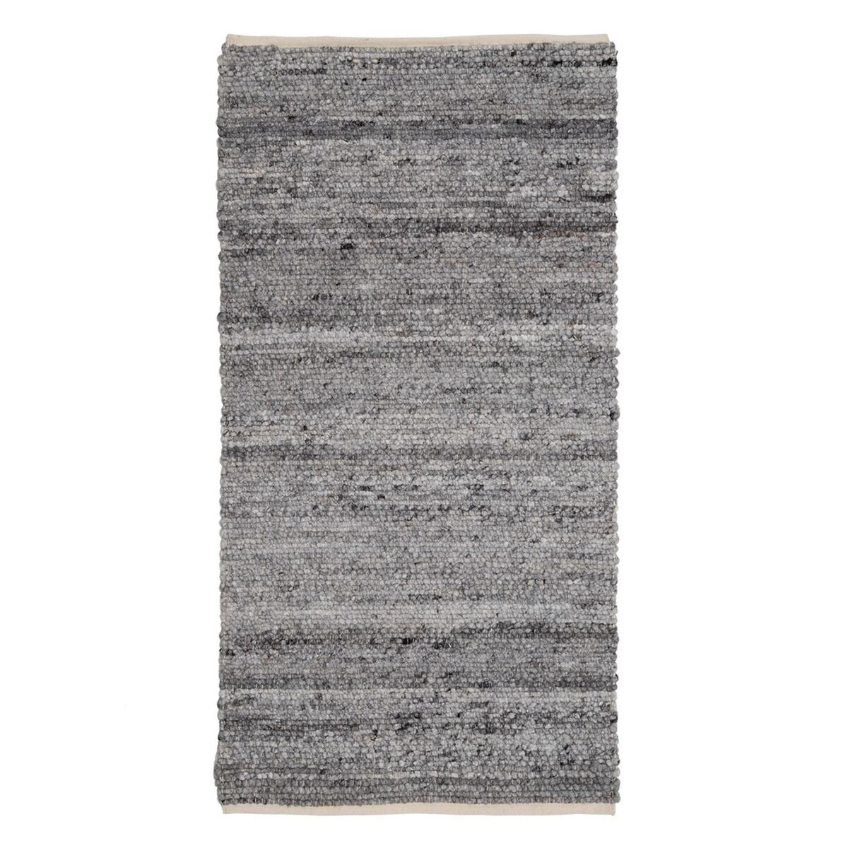 Alfombra 80 x 150 cm Tejido Sintético Gris  Comprati.