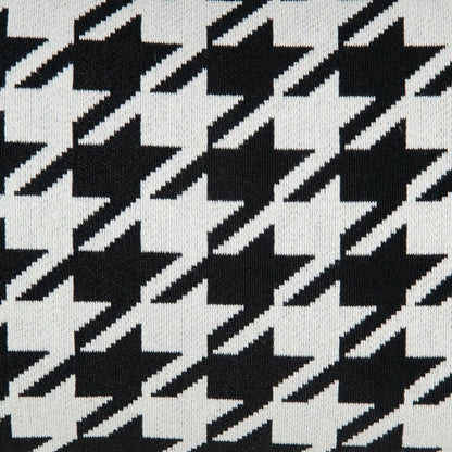 Cojín Blanco Negro 50 x 10 x 30 cm  Comprati.