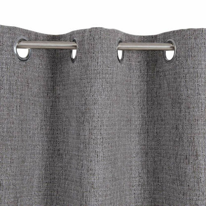 Cortina Gris Poliéster 100 % algodón 140 x 260 cm  Comprati.