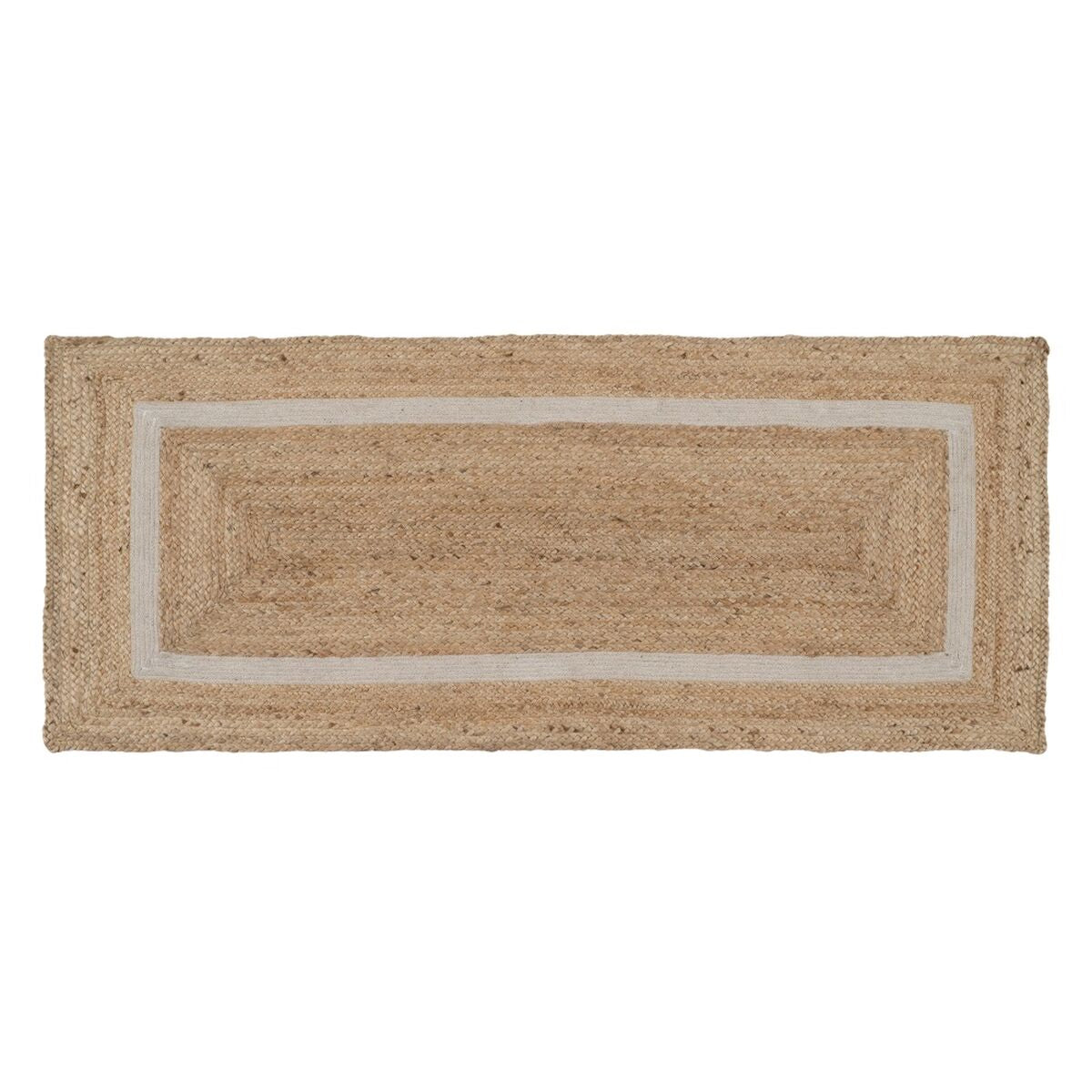 Alfombra Natural Blanco Yute 170 x 70 cm  Comprati.