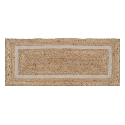 Alfombra Natural Blanco Yute 170 x 70 cm  Comprati.