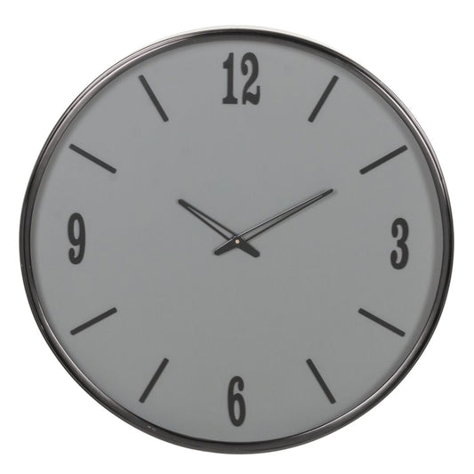 Reloj de Pared 51 x 5 x 51 cm Cristal Azul Acero  Comprati.