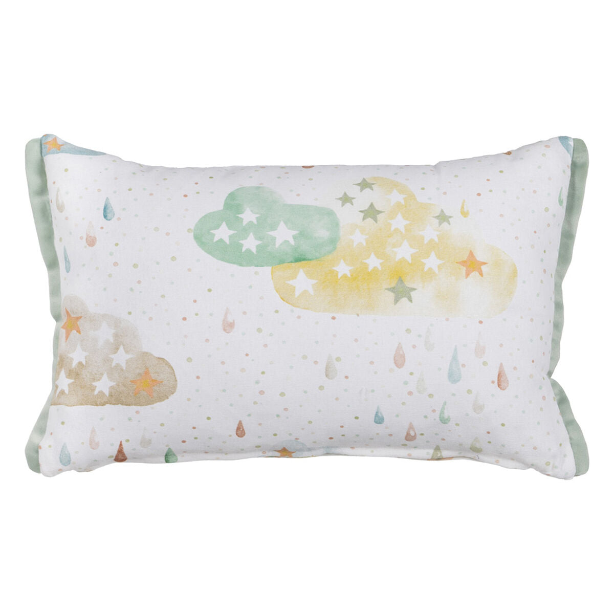 Cojín Infantil Estrellas 100 % algodón 45 x 30 cm  Comprati.