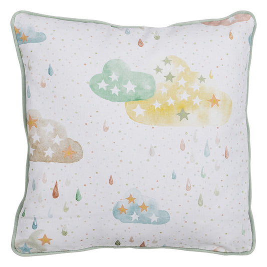 Cojín Infantil Estrellas 45 x 45 cm 100 % algodón  Comprati.