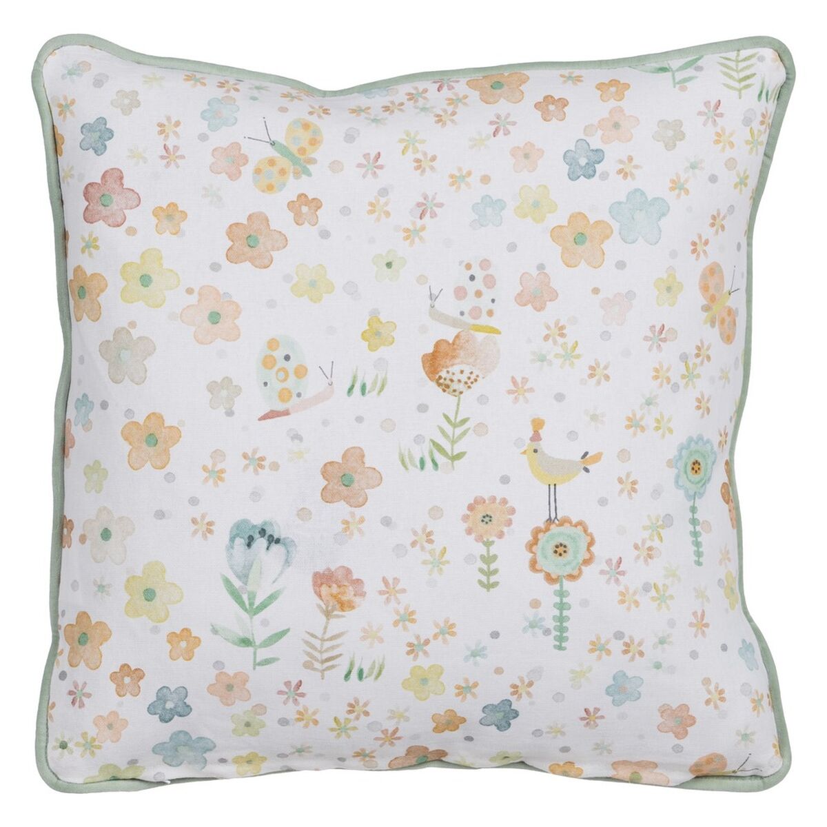 Cojín Infantil Estrellas 45 x 45 cm 100 % algodón  Comprati.