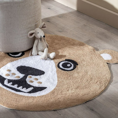 Alfombra Infantil Algodón 100 cm Oso  Comprati.