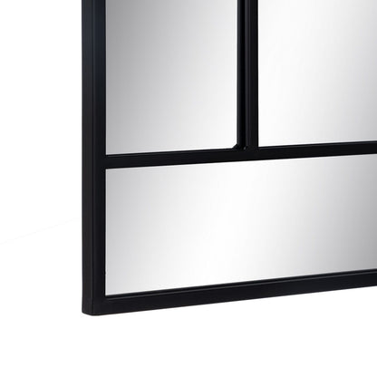 Espejo de pared Negro Cristal Hierro Vertical 60 x 2 x 90 cm  Comprati.