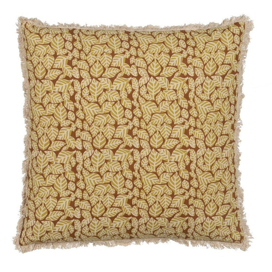 Cojín Algodón Marrón Beige 50 x 50 cm  Comprati.