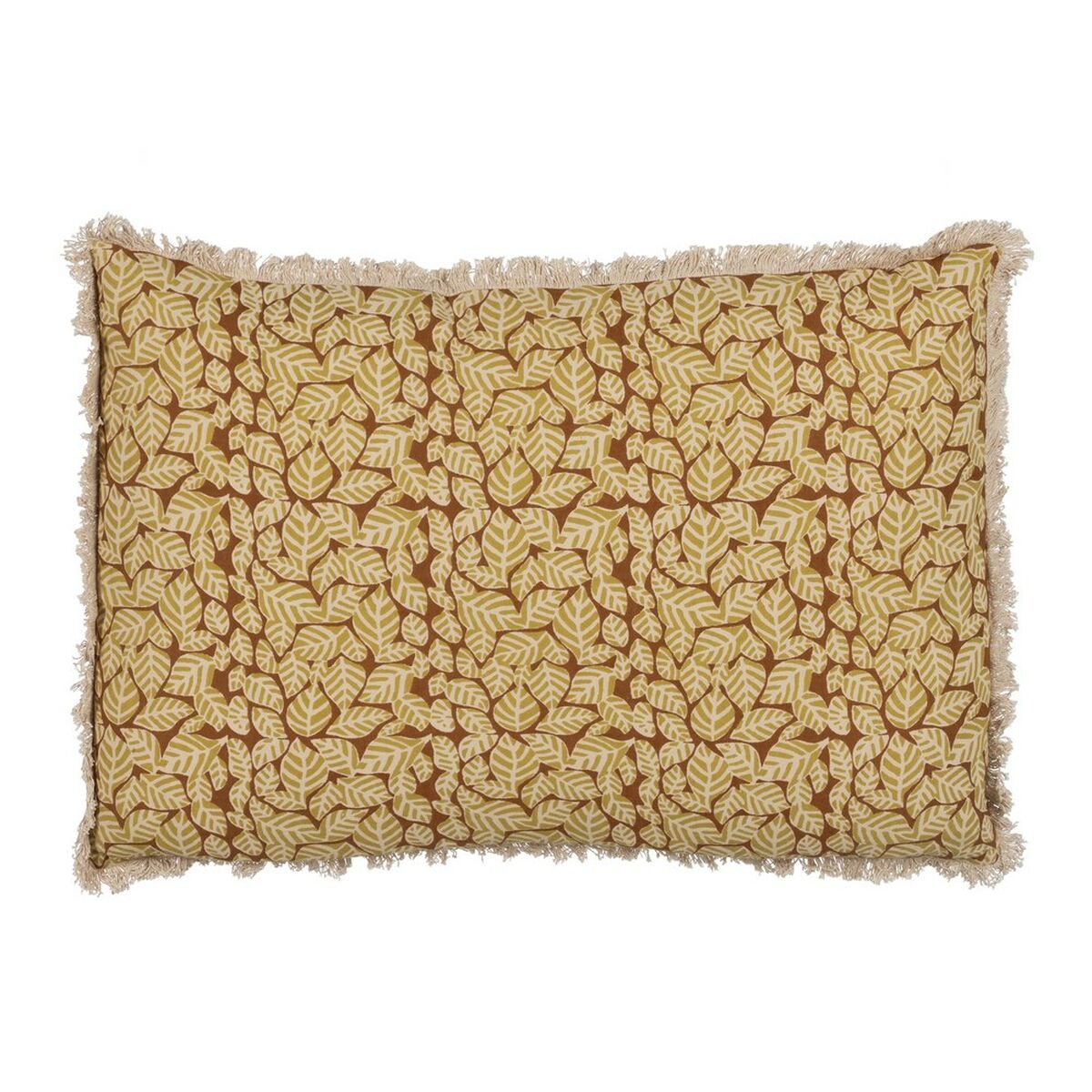 Cojín Algodón Marrón Beige 60 x 40 cm  Comprati.