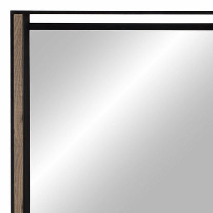 Espejo de pared NUDE Negro Beige 70 x 2 x 70 cm  Comprati.