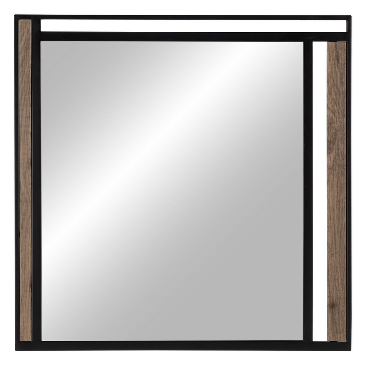 Espejo de pared NUDE Negro Beige 70 x 2 x 70 cm  Comprati.