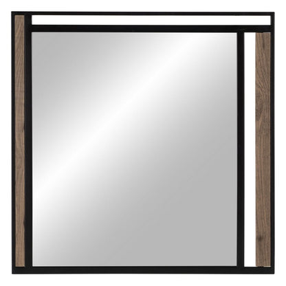 Espejo de pared NUDE Negro Beige 70 x 2 x 70 cm  Comprati.